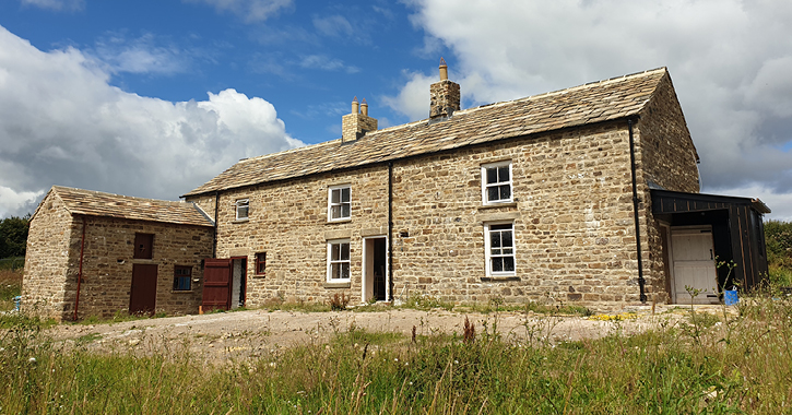 Rebuilt Spain’s Field Farm at Beamish Museum